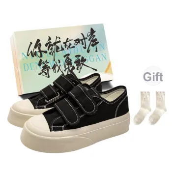 JimiXiong Low Top Canvas Shoes Women's