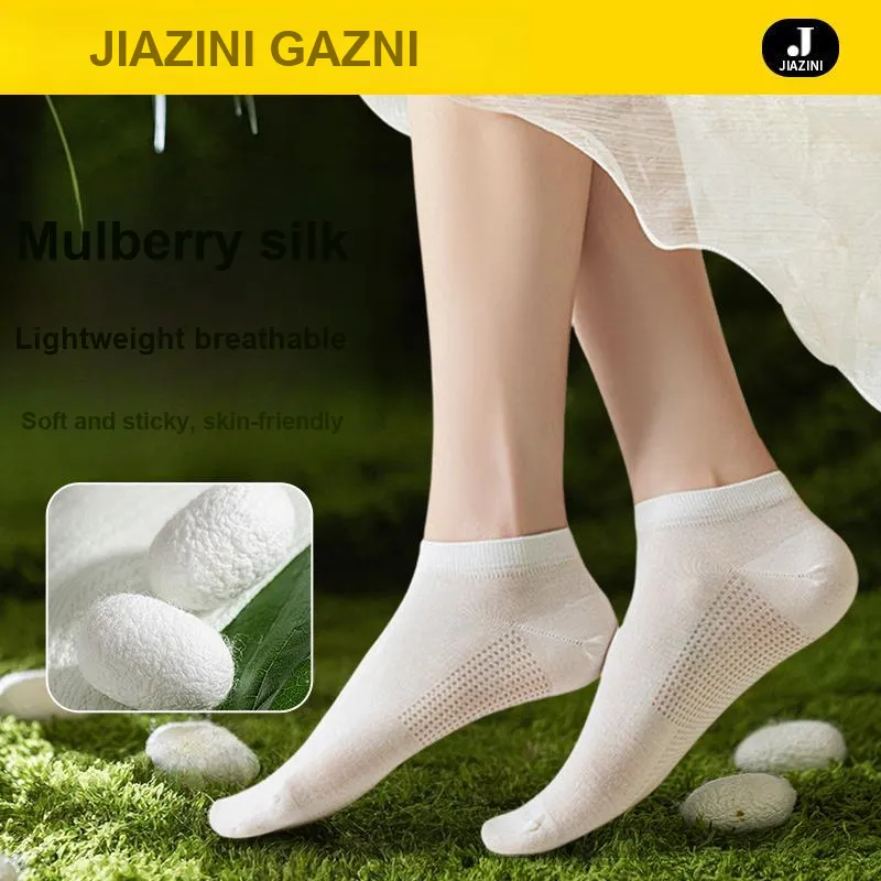 JIAZINI Ankle Socks Women's 4 Pack-6