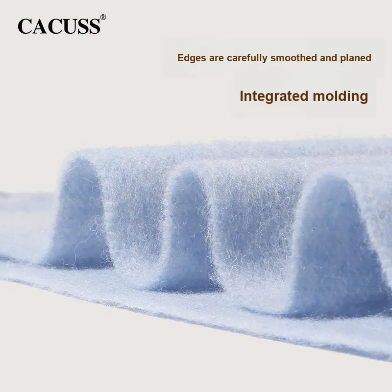 CACUSS Junior Sheep Wool Knit Scarves Women's-3
