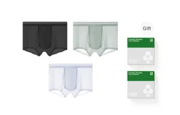 YOUKESHU Underpants Men's Shopping Bag 3 Pack