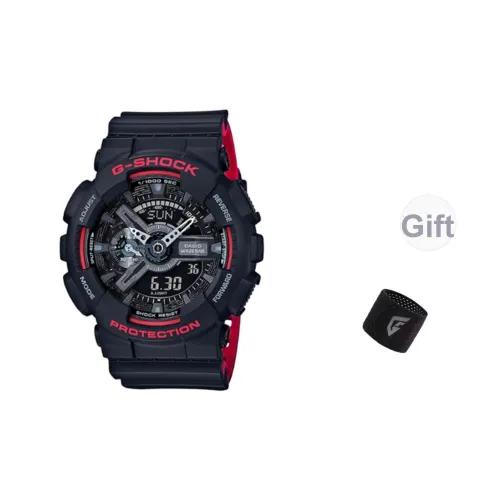 CASIO Кварцевый механизм Часы Мужские Черный циферблат