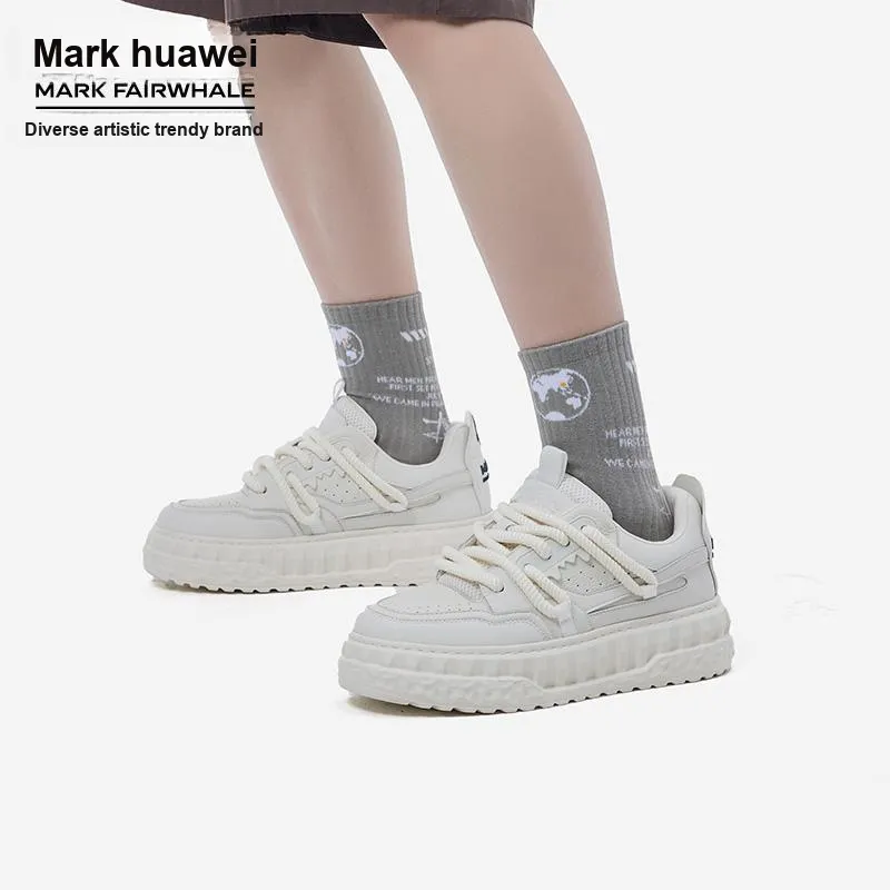 FAIRWHALE Low Top Stylish Skateboarding Shoes Unisex-4