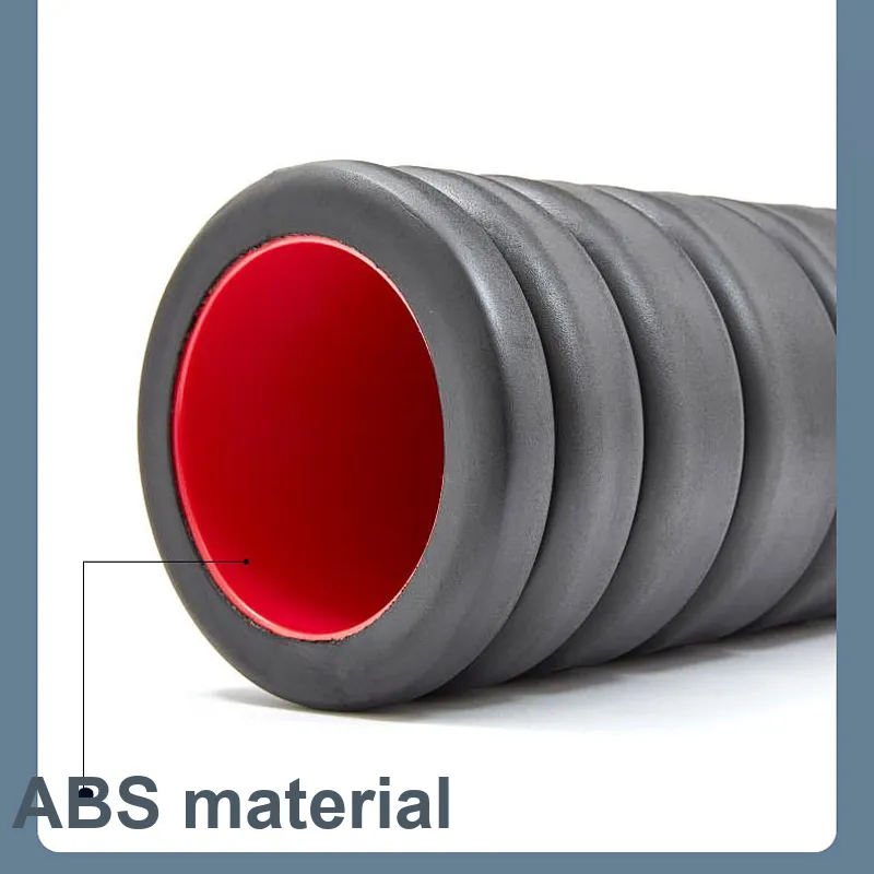Adidas Hollow Foam Rollers Yoga Body Sculpting Black EVA ABS 38cm-3