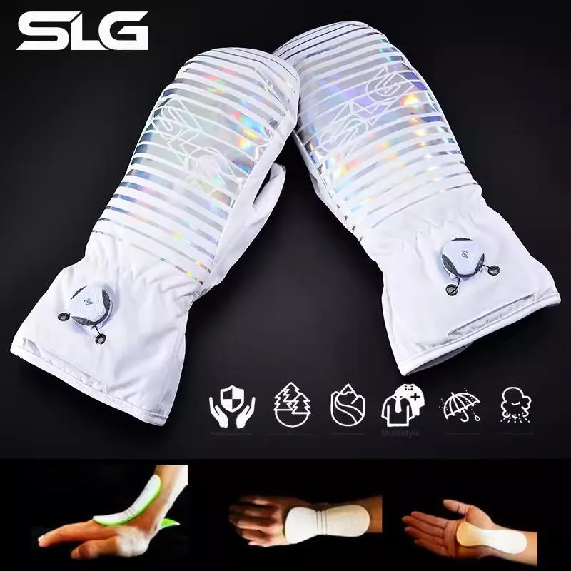 Sauglinge Ski Protective Gears Professional Ski Glove With Built-in Wrist Guard Unisex-7