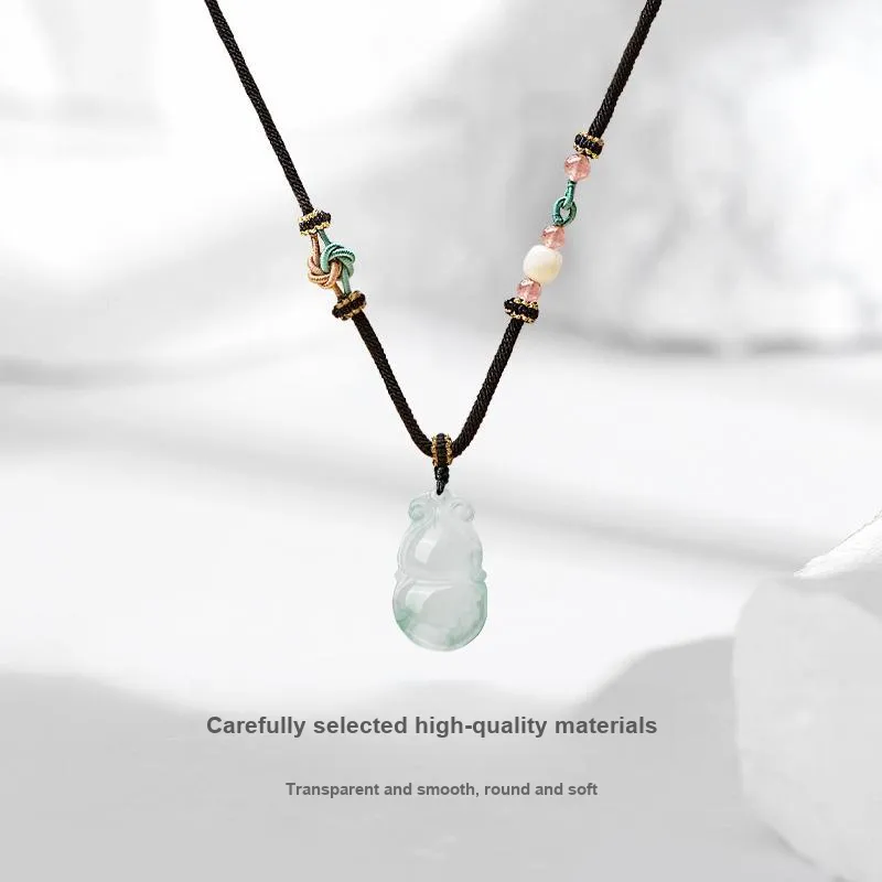 JUICY GRAPE African Emerald Necklaces Unisex-2