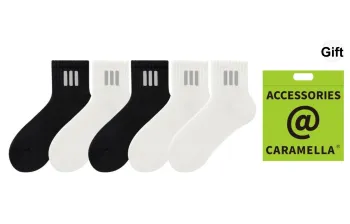 Caramella Mid Calf Socks Unisex 5 Pack