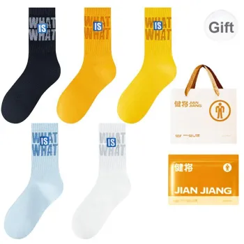 Master Mid Calf Socks Men's Box 5 Pack