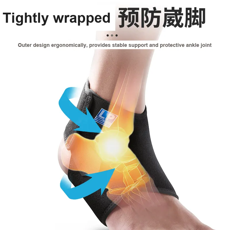 LP SUPPORT Ankle Braces Running Badminton Polyamide Neoprene-3