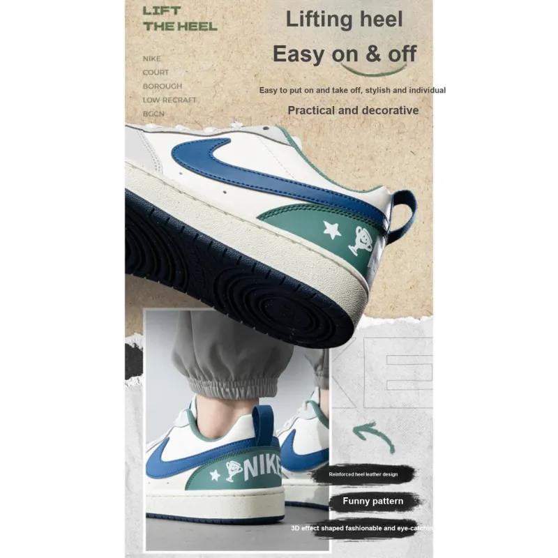 Nike Court Borough Low Recraft 'Sail Court Blue Bicoastal