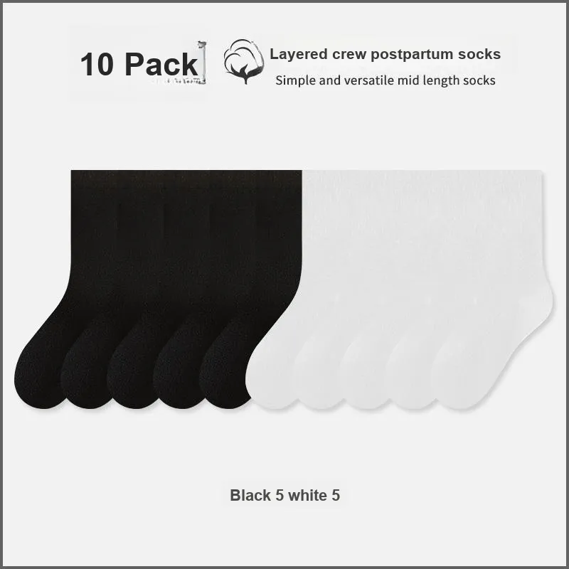 KJ Mid Calf Socks Unisex Combo Set-104