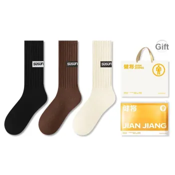 Master Mid Calf Socks Women's Shopping Bag 3 Pack