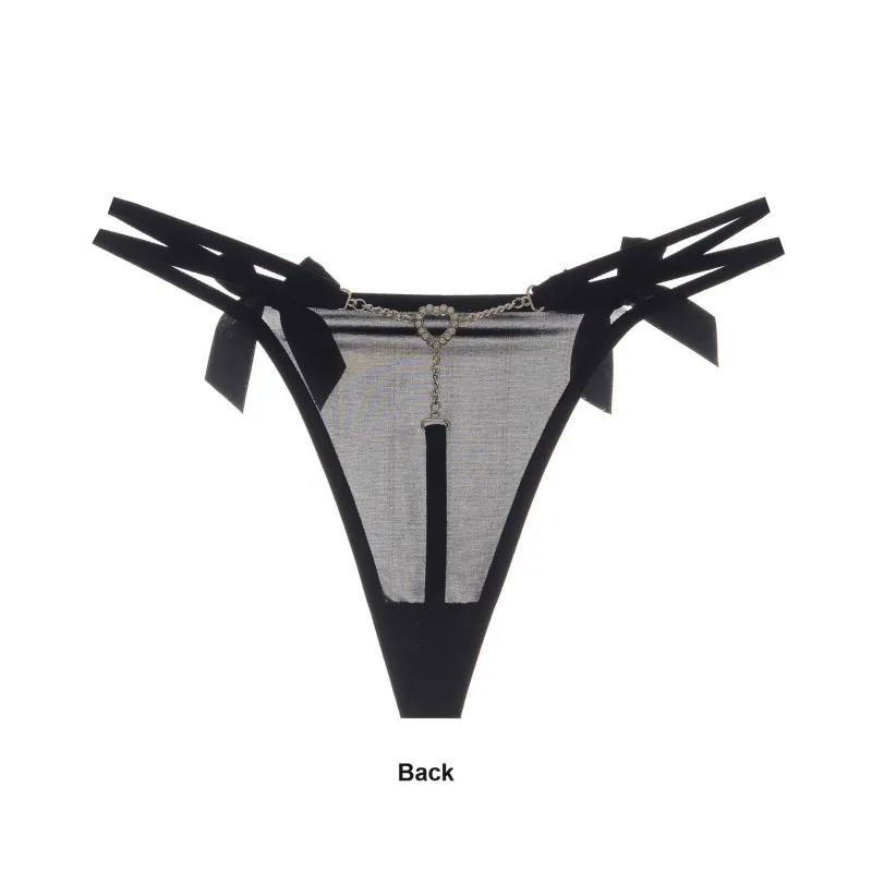 MIIOW Underpants Women's 1 Pack Black-1