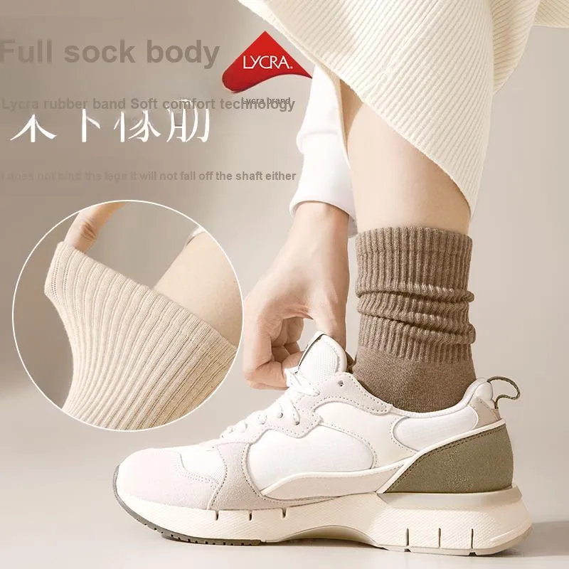 B&C.Room Mid Calf Socks Women's 5 Pack-5