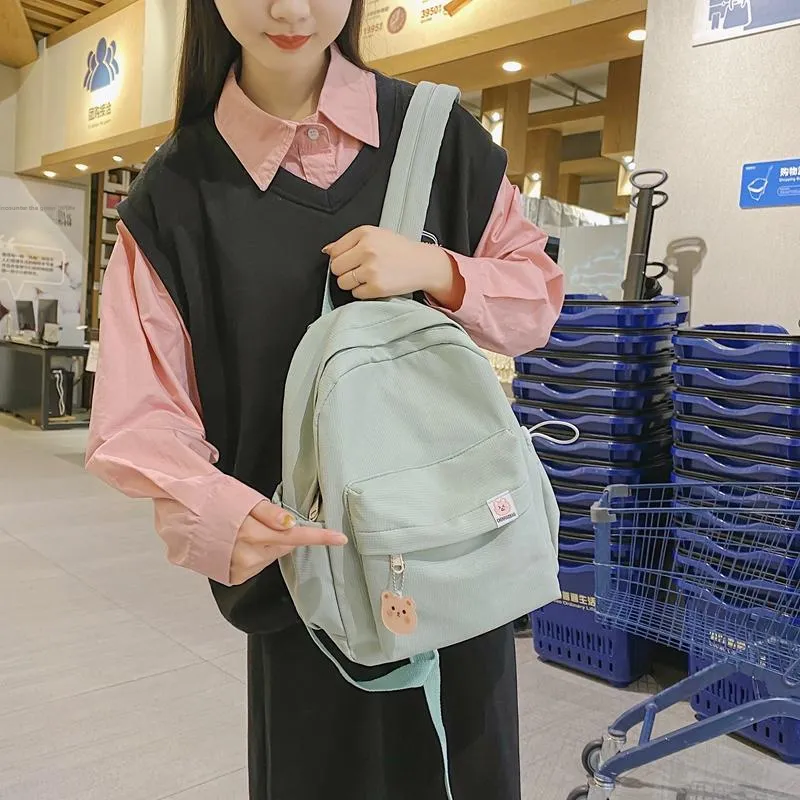 KAMLUI Nylon Backpacks Backpack Mini Unisex Multicolor-22