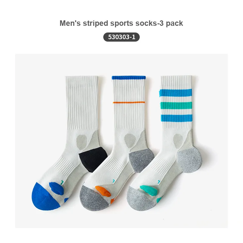 Caramella Basketball Socks Unisex 3 Pack-2
