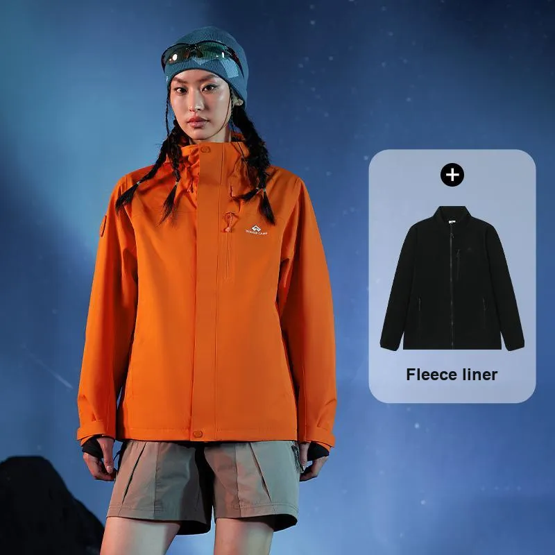 PIONEER CAMP Waterproof, Windproof, Breathable, Water Repellent, Abrasion Resistant, Thermal Windbreaker Jacket Women's-124