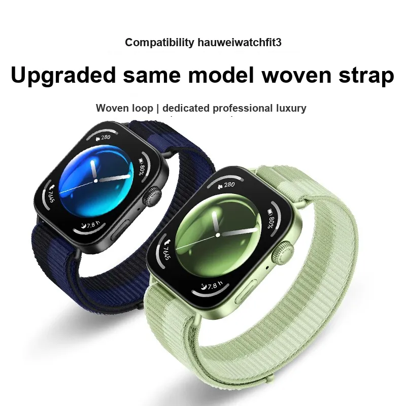 Penc Iwatch Watch Band Huawei Compatibility Nylon Material-2