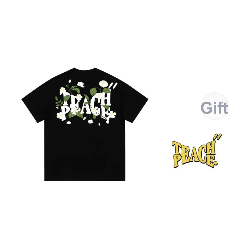 Teach Peace T Shirts Unisex-0