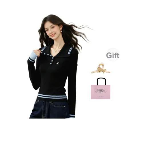 EVPGB Черный Женский Трикотаж