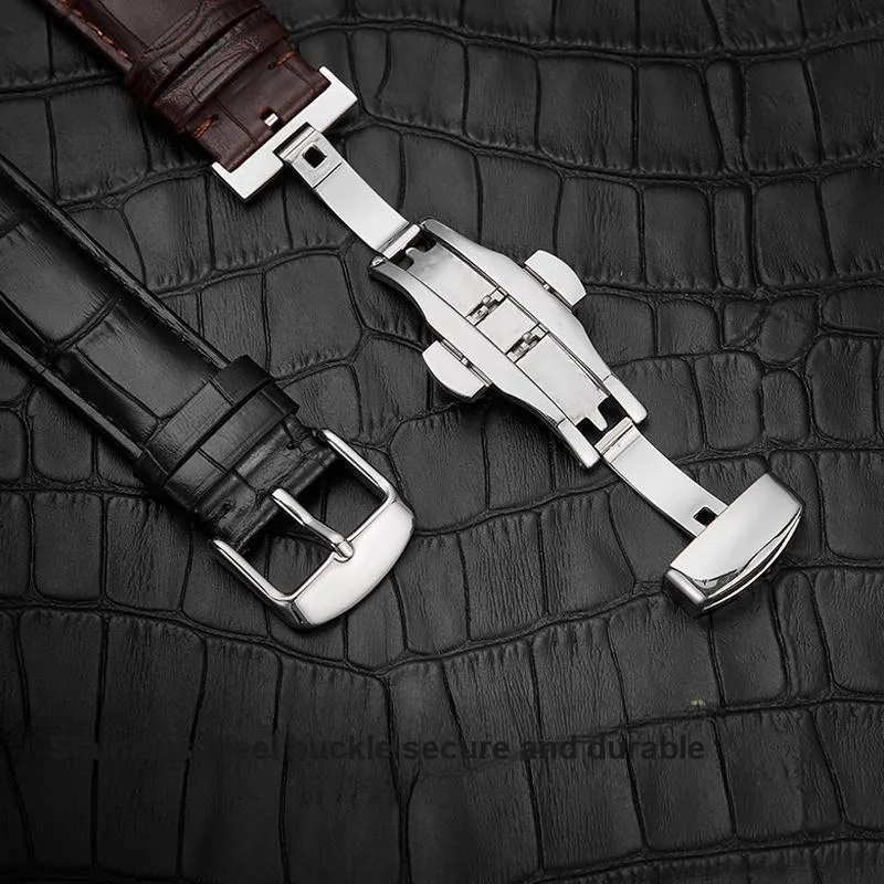 IStrap Feiyada Compatibility Watch Band 125+75mm Cowhide Leather Material-9