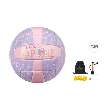 ProSelect x XIAOMABAOLI PU Size 5 Volleyball Unisex Pink Purple
