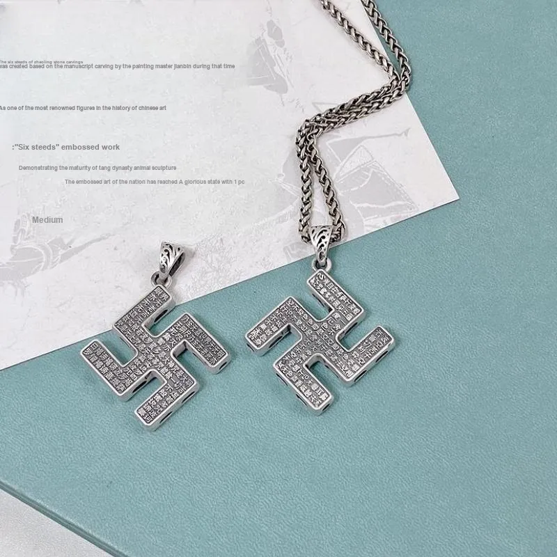 CUTE DAME S999 Sterling Silver Necklaces Unisex Silver-2