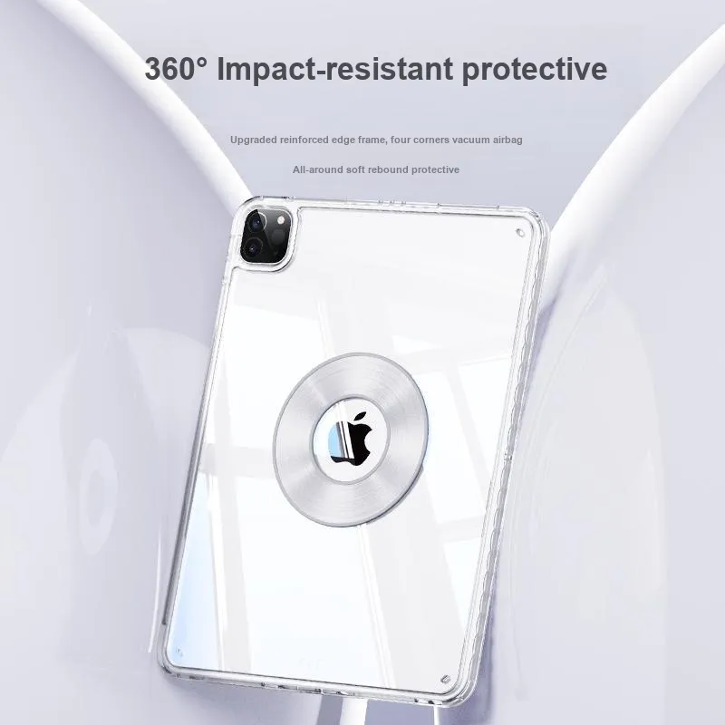 WOKESHI Acrylic Material 3+Y Support Fully Enclosed Available For IPad Tablet Protective Cases-6