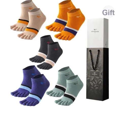 SEPTWOLVES Низкие носки для мужчин 5 пар набор в подарочной коробке