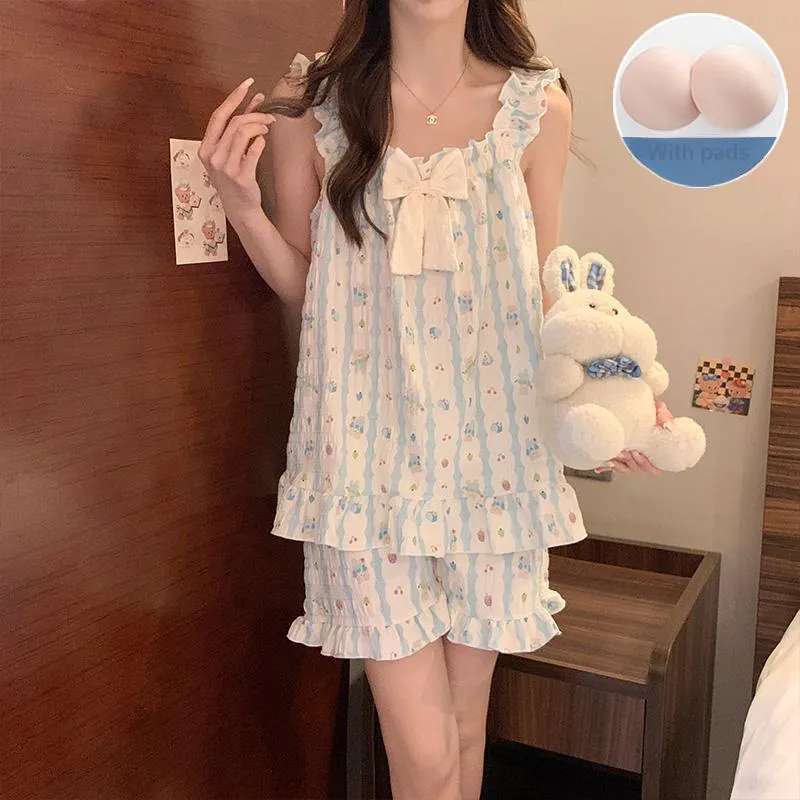 Sleeping Beauty Pajama Set Women's Image Color-4