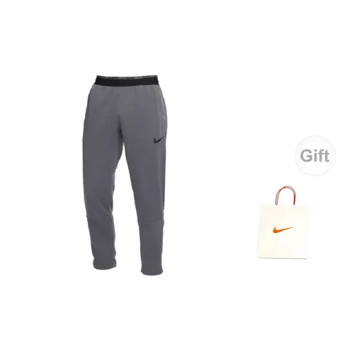 Nike Casual Pants Men Iron Gray+Gift Bag