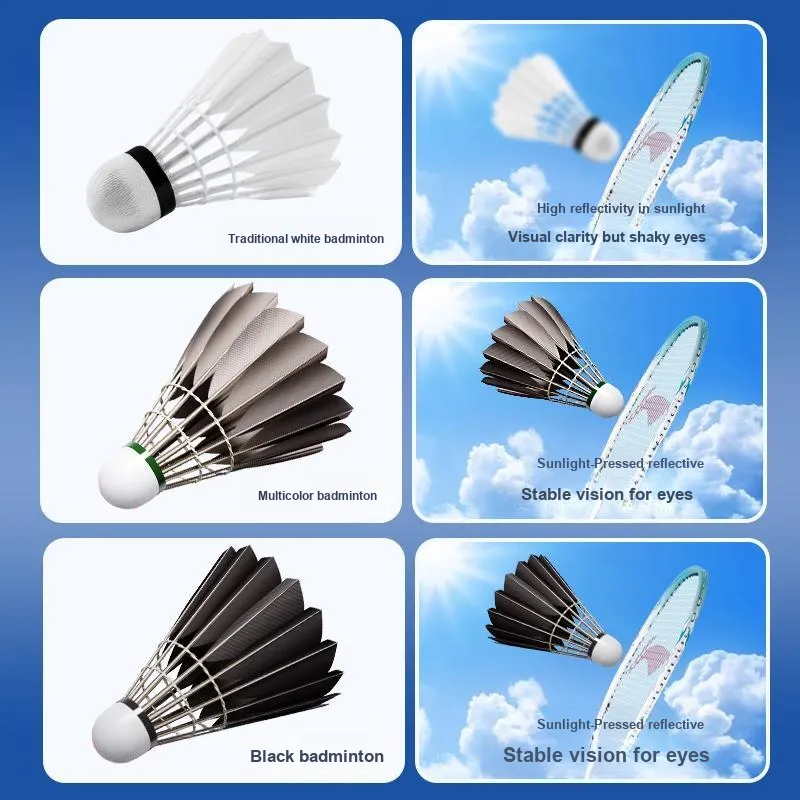 LiNing x Kason 12 Pack Muscovy Duck Feather All Round Duck Feather Outdoor Outdoor Shuttlecocks-2