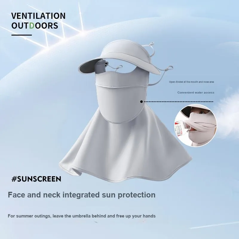 NANJIREN Lightweight Sun Protection Masks Women's-6