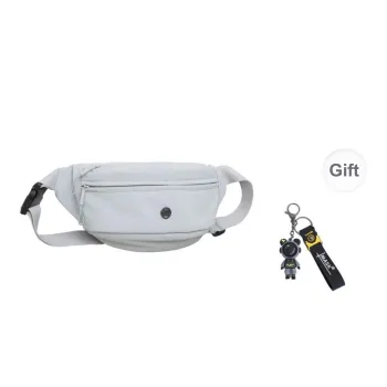 GOBLIN SHARKS 1759 Nylon One Shoulder Crossbody Backpack Sling Bags Regular Unisex Gray/Black/Khaki/Green