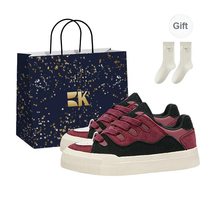 Boldi Kuki Anti Slip Wear Resistant Low Top Skateboard Shoes Women's Shopping Bag-4