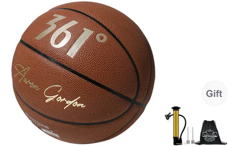 361° Raid PU Basketball Brown Size 7 Training Competition Unisex-0
