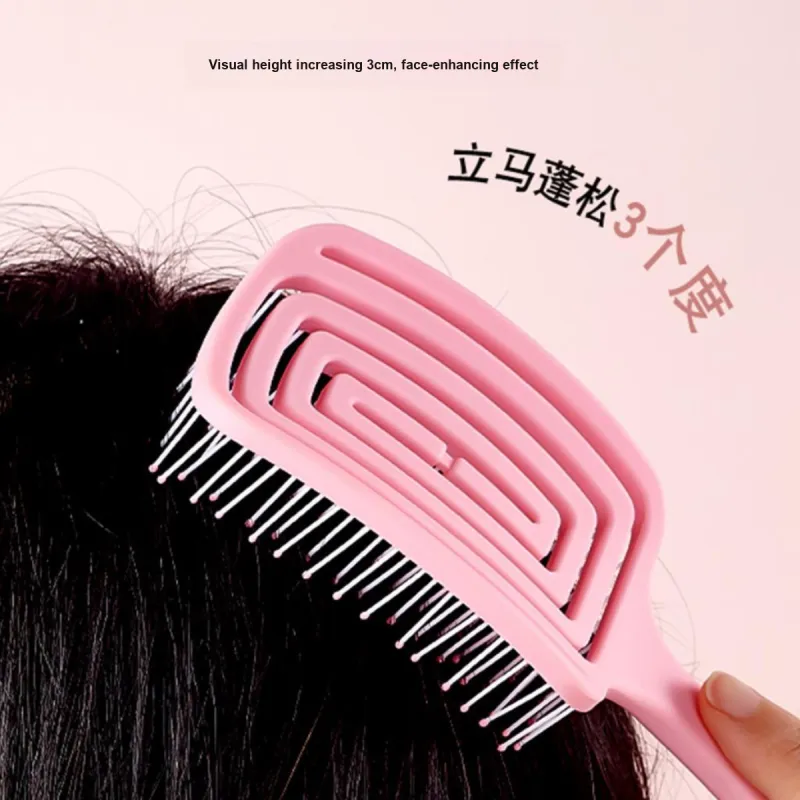 LMLTOP Rib Comb Fluffing Up Comb Home Use Hair Care Scalp Massage Comb-13