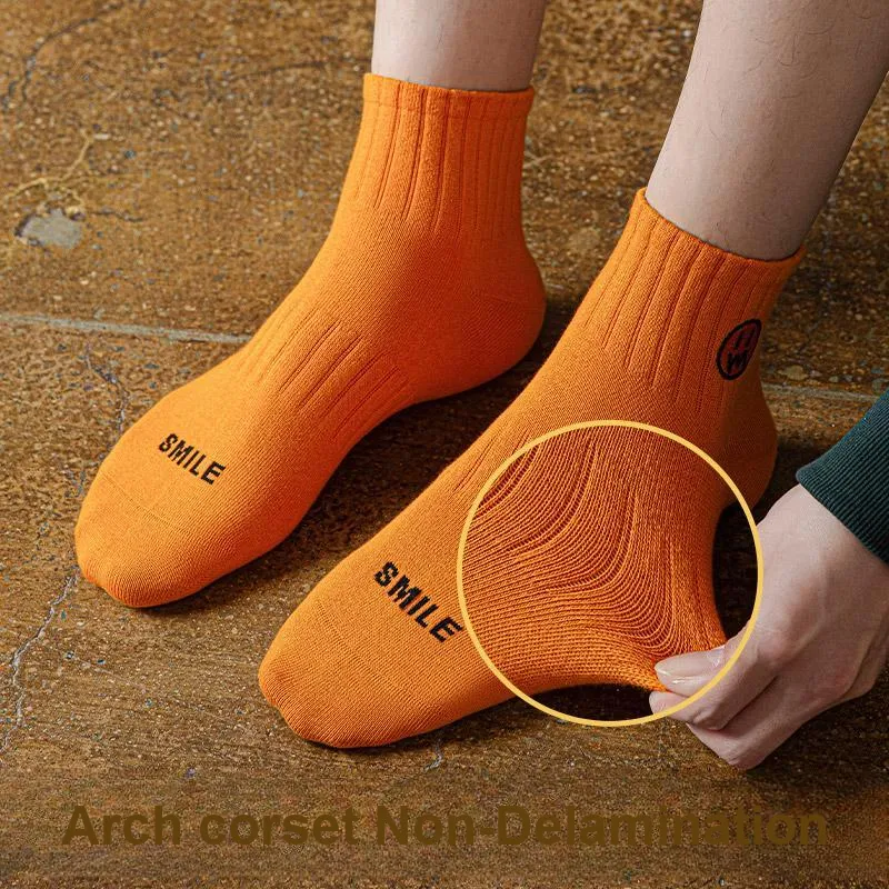 MIIOW Mid Calf Socks Unisex 5 Pack-22