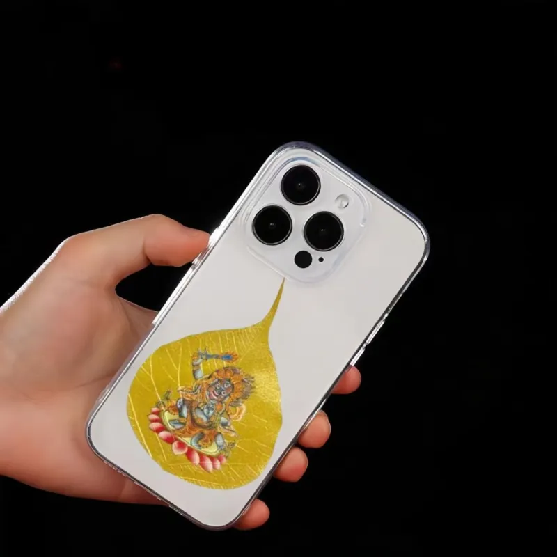 Jade Linmen Bodhi Root Cell Phone Sticker Unisex-20