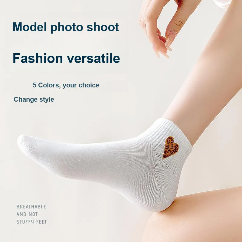 ROBINHOOD Ankle Socks Women's 5 Pack-1