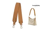 Coach straight golden milk brown 3.8 65cm in width
