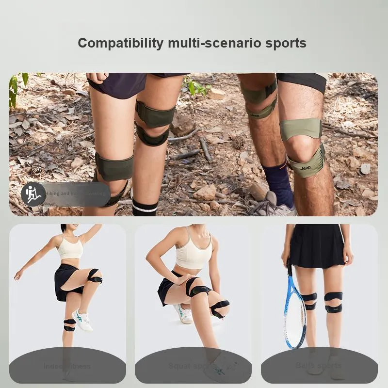 Jeep Sports & Fitness Professional Hiking, Mountaineering, Running Patella Bands Unisex-5