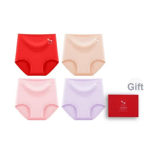 RED DRAGONFLY Хлопок Трусы Женские Комбо Набор Подарочный Набор Коробка
