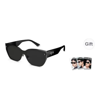 MOLSION Plate Frame TR/Memory Plastic Irregular Shape Sunglasses Unisex