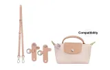 Adjustment Shoulder Strap 94-114cm+Free Perforated (Lotus Root Powder Silver-Tone Buckle)