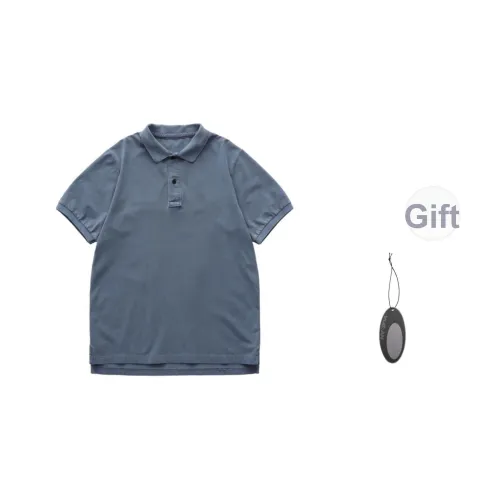 VULCAN STORE Синий Унисекс Поло