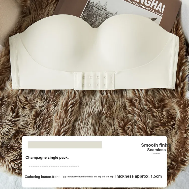 ALPLUME Women's Strapless Bras-3