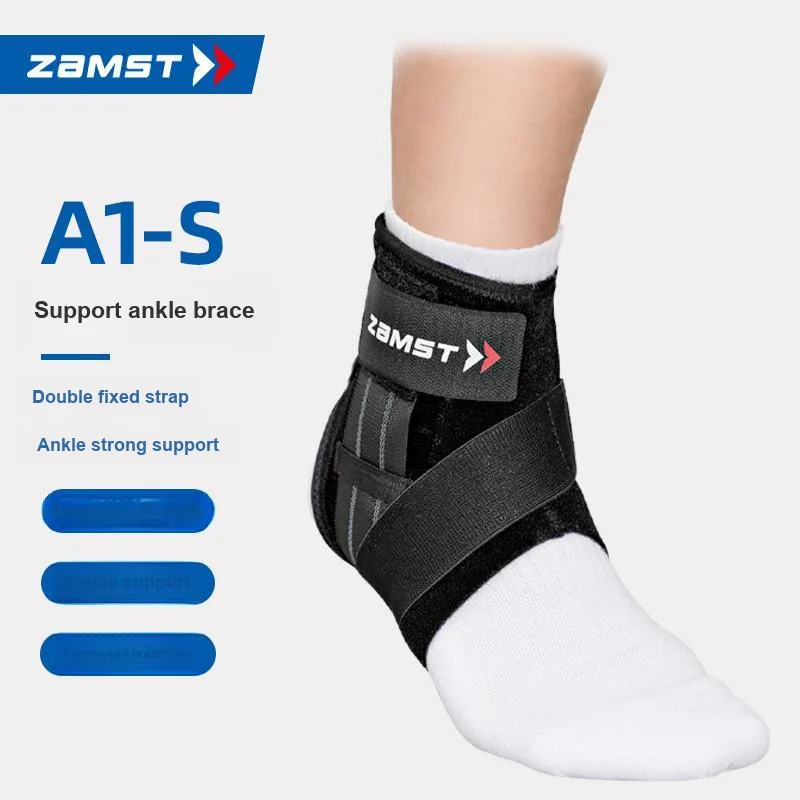 ZAMST Ankle Brace A1 S Soccer, Basketball, Running, Cycling, Skiing Unisex Nylon, Polyester, Elastane-3