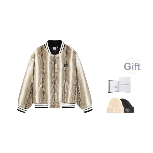 Charlie Luciano Коричневая коробка + Шапки и кепки в случайном цвете Wa Стиль Унисекс Меховые изделия