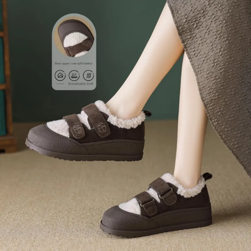 【dme】 Casual Single Shoes 1.2cm Women's Coffee-3