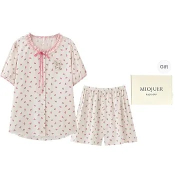 MIOJUER Pajama Set Women's Gift Box Set Pink